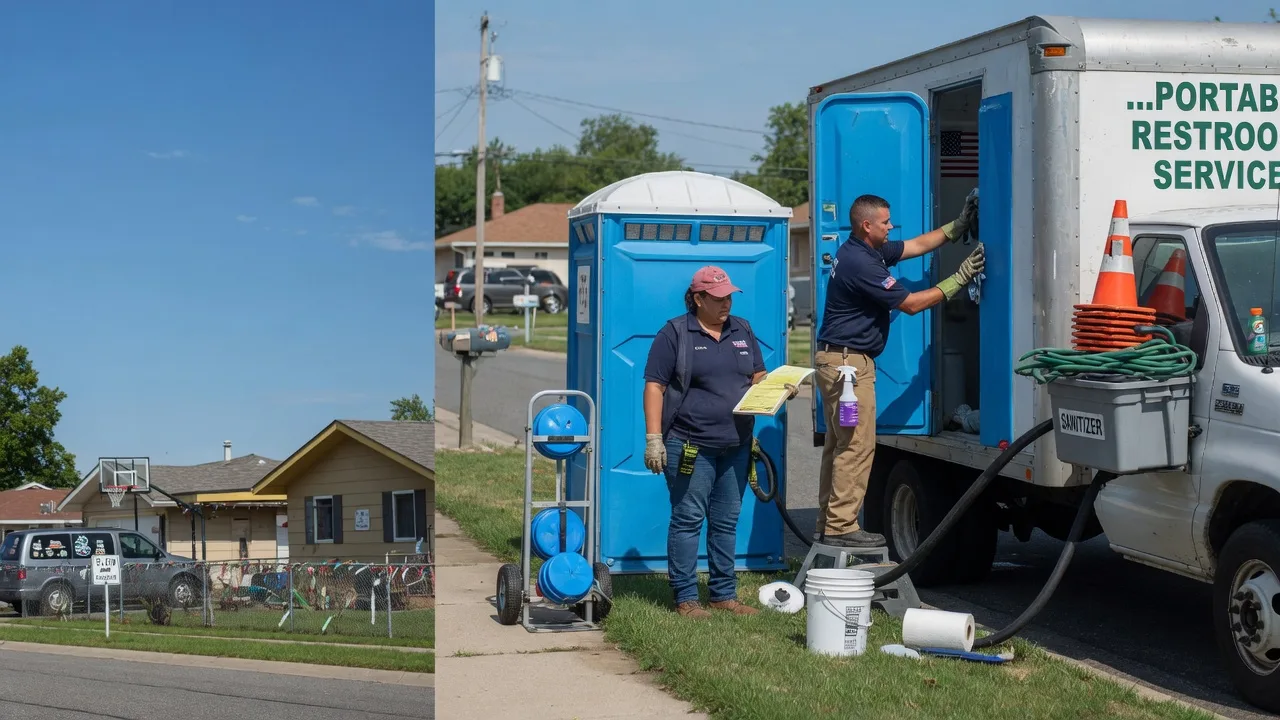 Portable Toilet Rental in Chicago Ridge, IL near me